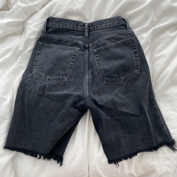 Agolde 90s Pinch Waist Shorts - Picture 3 of 5